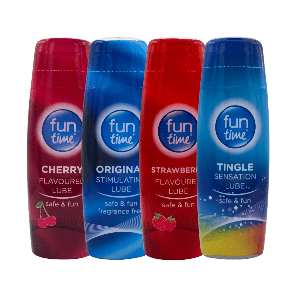 Fun Time lubricant gel stimulating lube 75ml full range front view