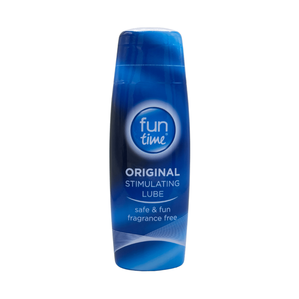 Fun Time lubricant gel original stimulating lube 75ml front bottle