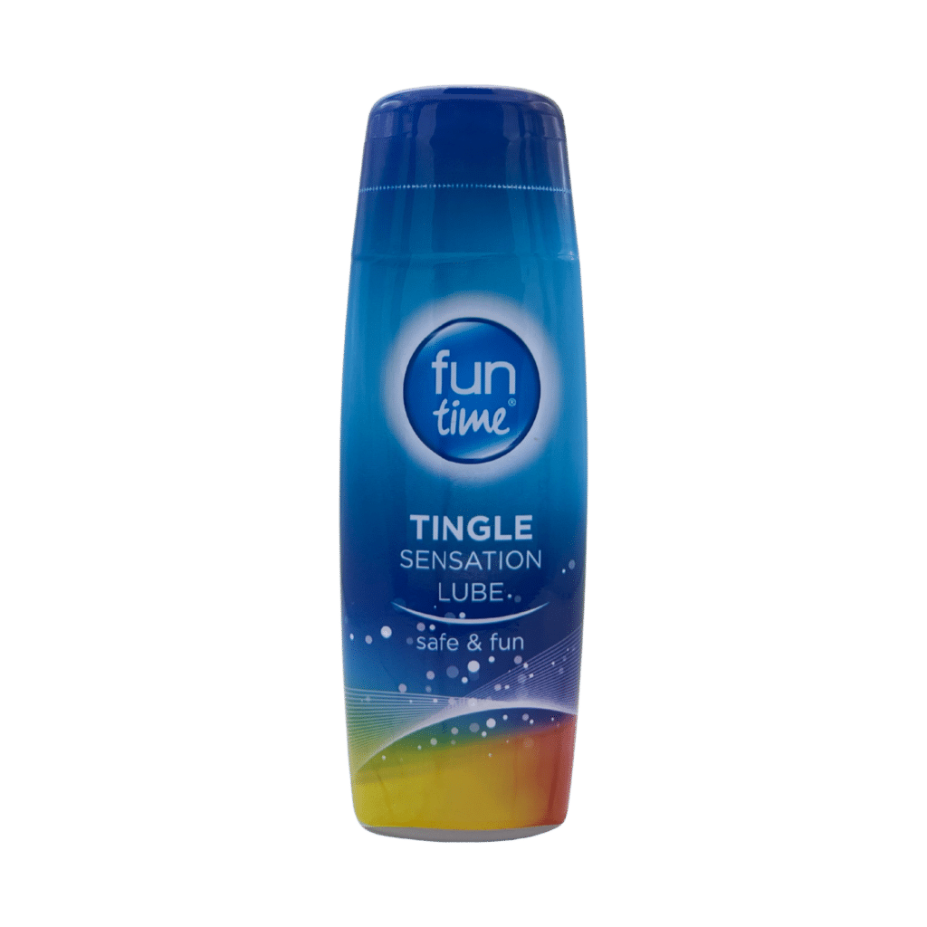 Fun Time lubricant gel tingle sensation lube 75ml front bottle