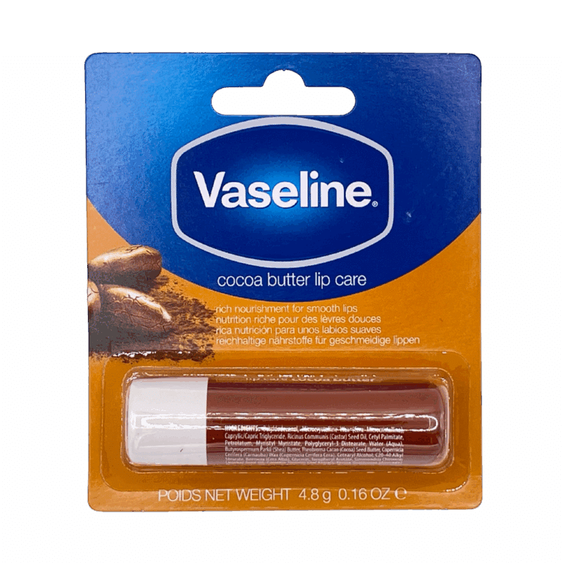 Vaseline lip therapy stick cocoa butter 4.8g front view