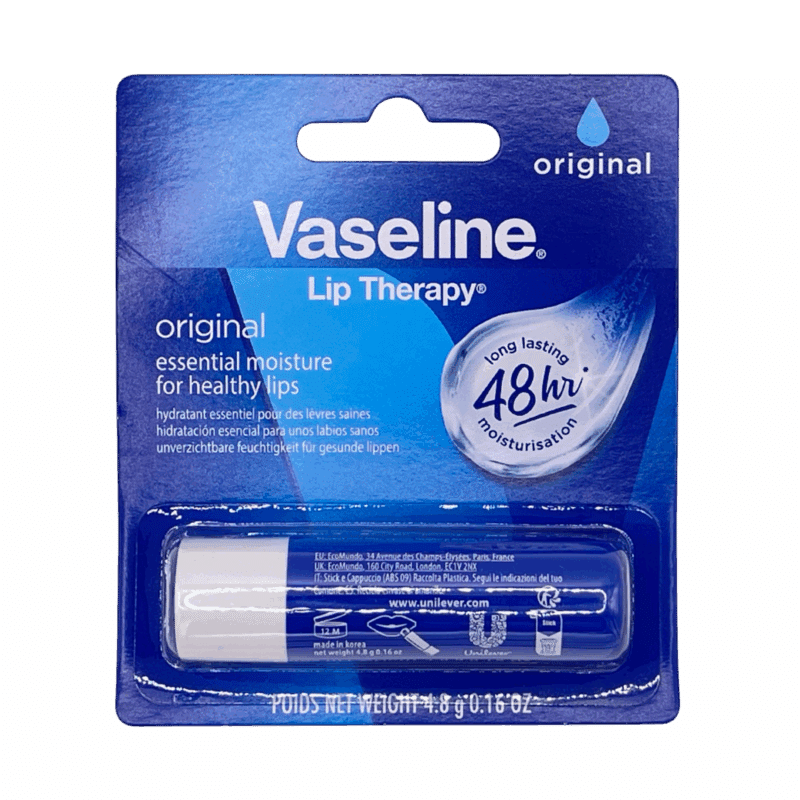 Vaseline lip therapy stick original 4.8g front view