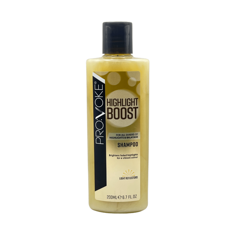 Provoke highlight boost shampoo 200ml front view