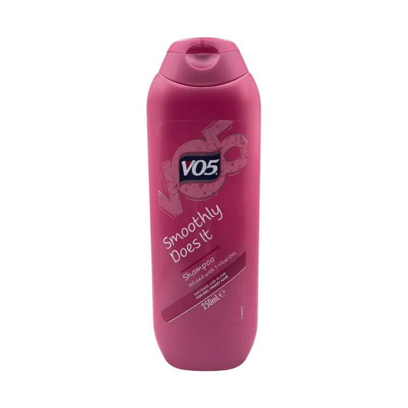 Vo5 smoothly does it shampoo 250ml front view