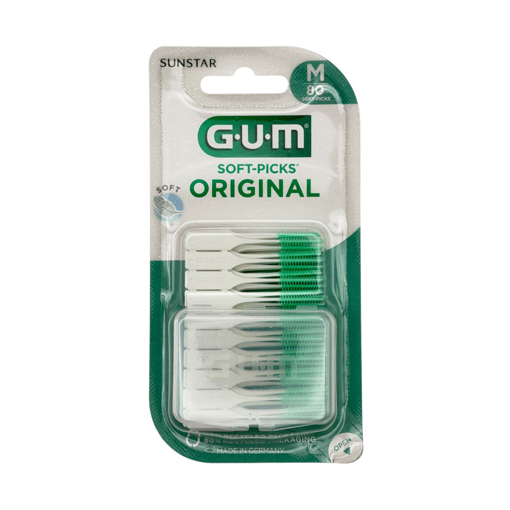 Gum soft-picks original interdental picks medium 80 front view