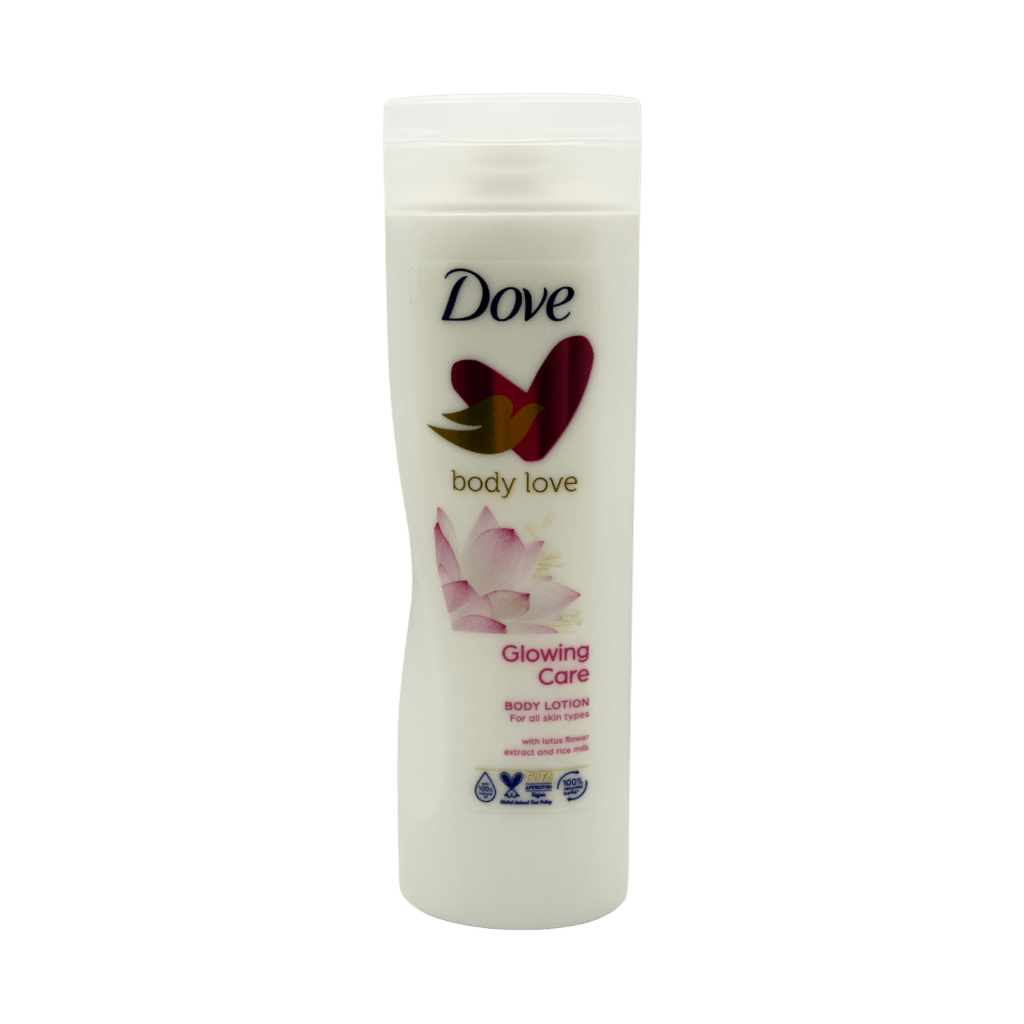 Dove body love glowing care body lotion 250ml front view