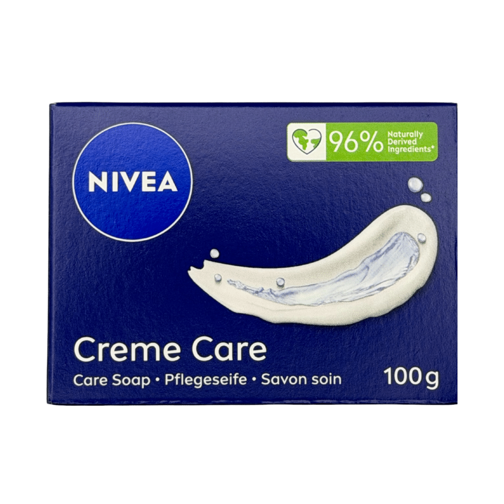 NIVEA creme care soap bar 100g front view