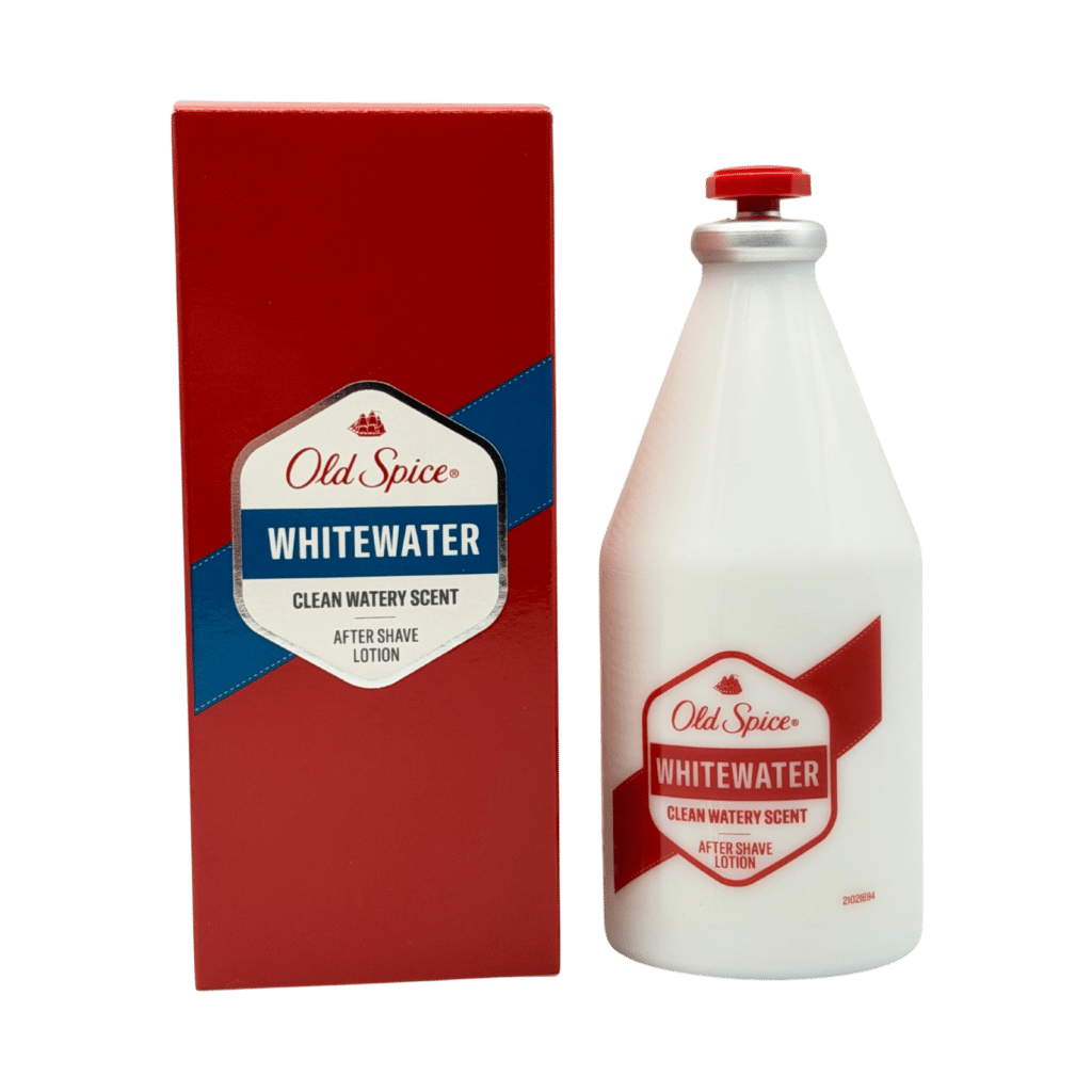 Old Spice Whitewater After Shave Lotion 100ml box and bottle