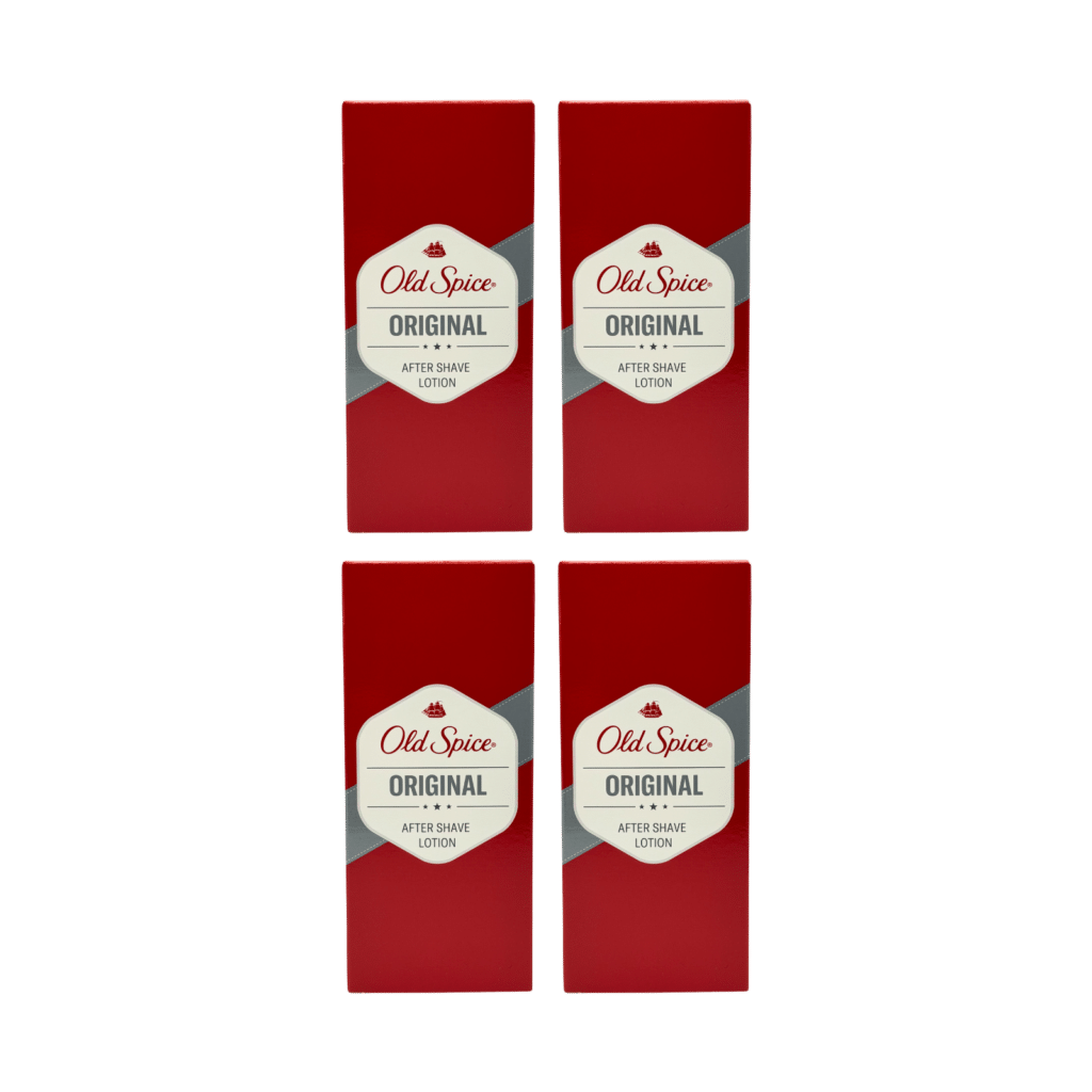 Old Spice Original After Shave Lotion 150ml - 4 Pack