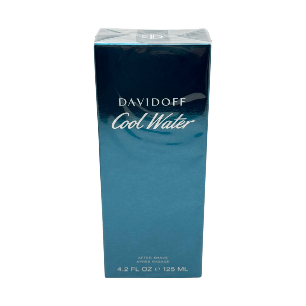 Davidoff cool water aftershave 125ml front box view