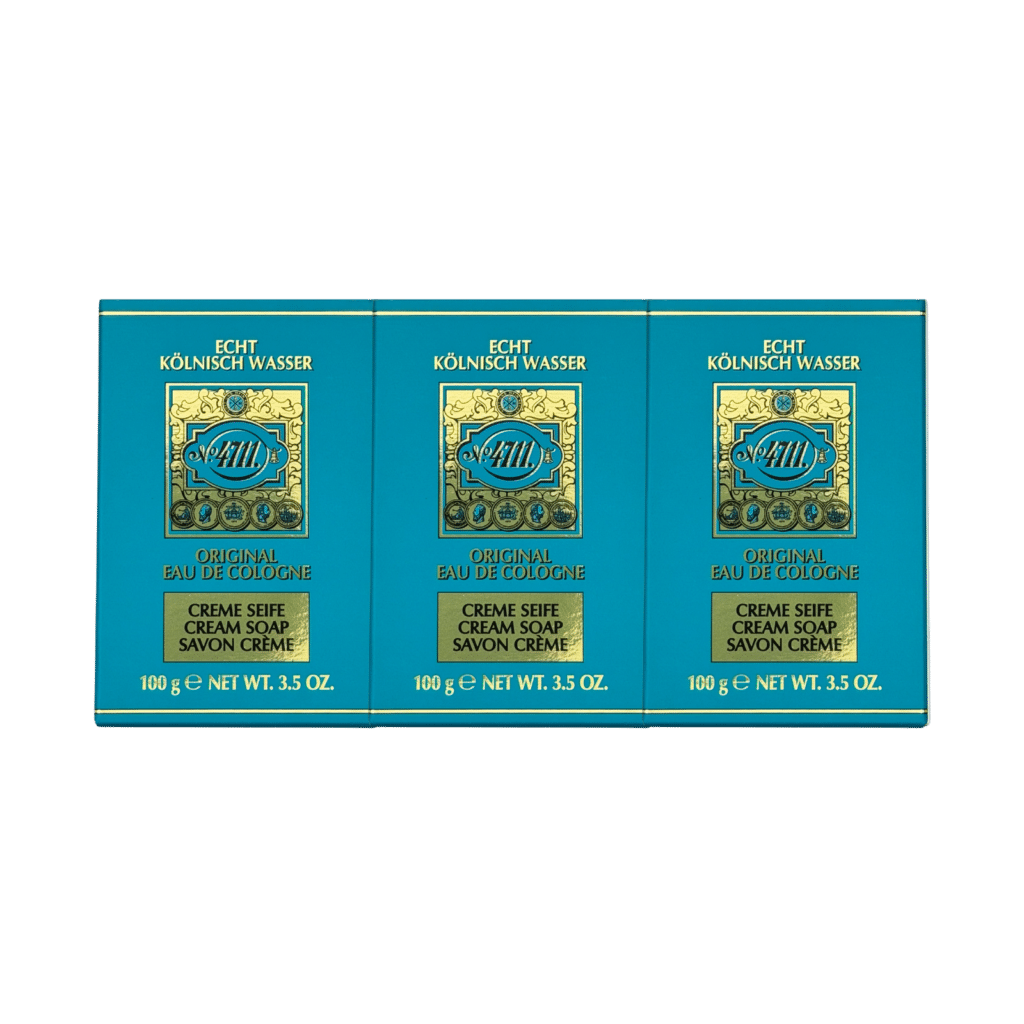 4711 Original Eau de Cologne Cream Soap 100g - 3 Pack