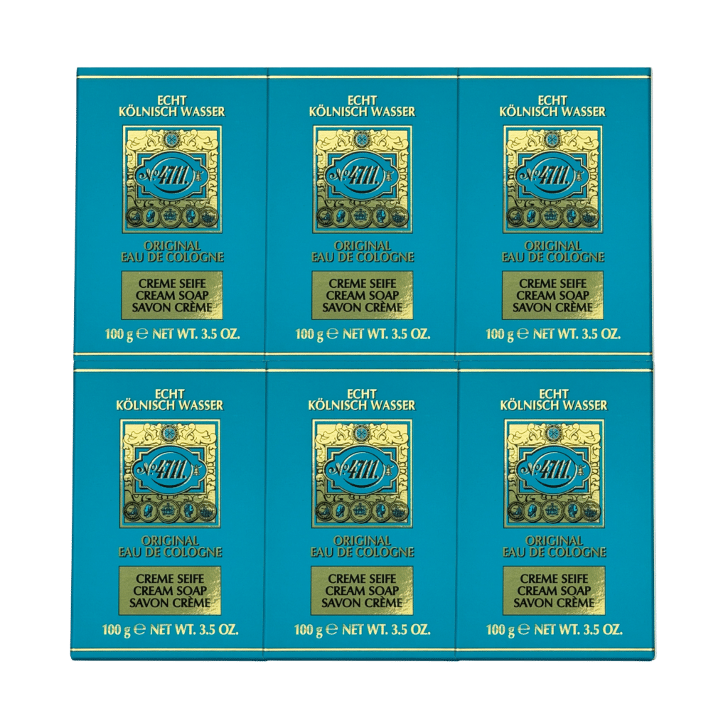 4711 Original Eau de Cologne Cream Soap 100g - 6 Pack