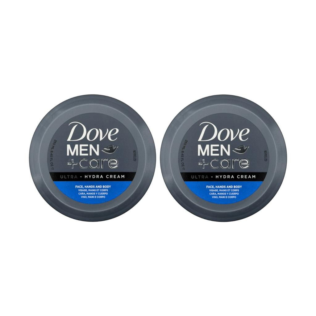 Dove Men+Care Ultra Hydra Cream 250ml - 2 Pack