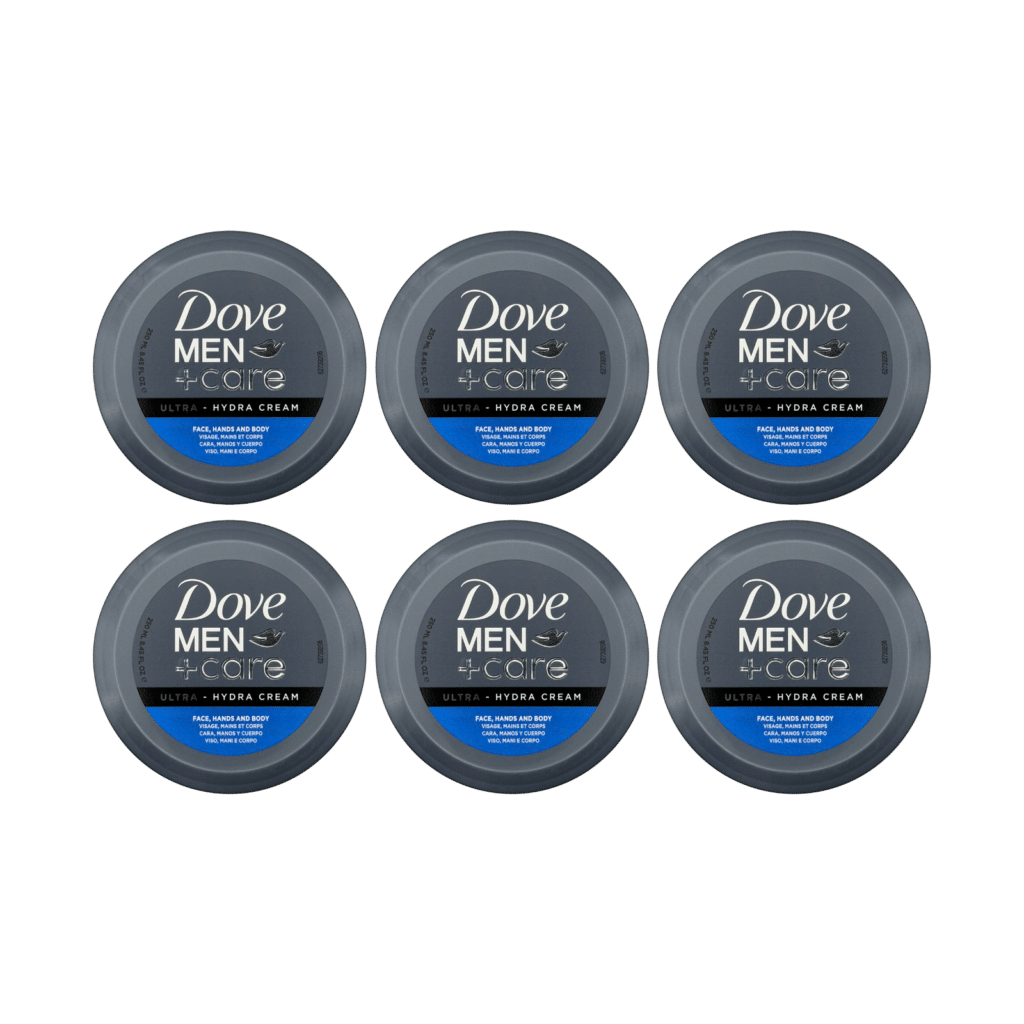 Dove Men+Care Ultra Hydra Cream 250ml - 6 Pack