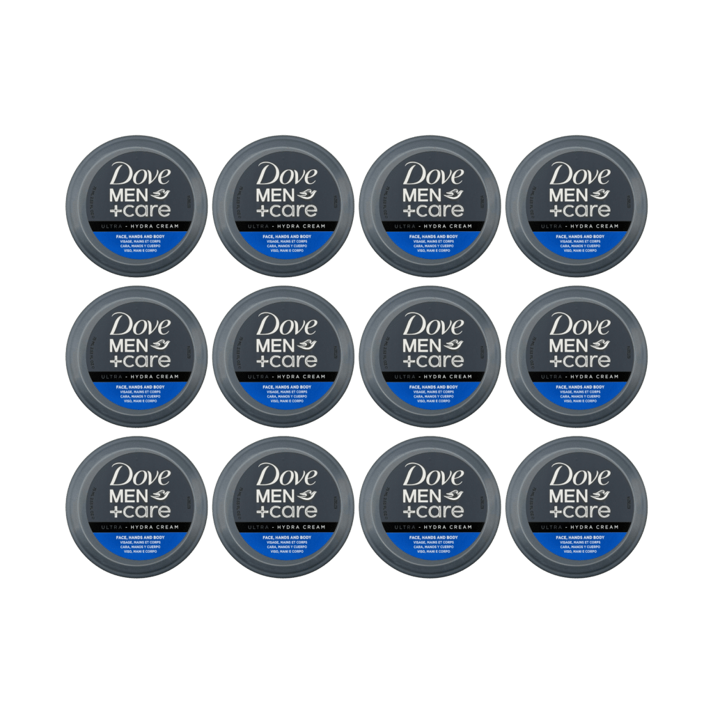 Dove Men+Care Ultra Hydra Cream 75ml - 12 Pack