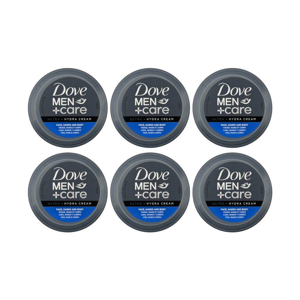 Dove Men+Care Ultra Hydra Cream 75ml - 6 Pack
