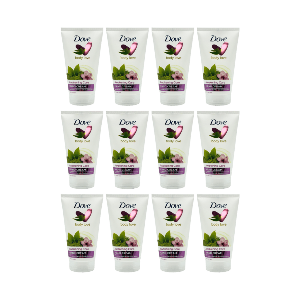 Dove Body Love Awakening Care Hand Cream 75ml - 12 Pack