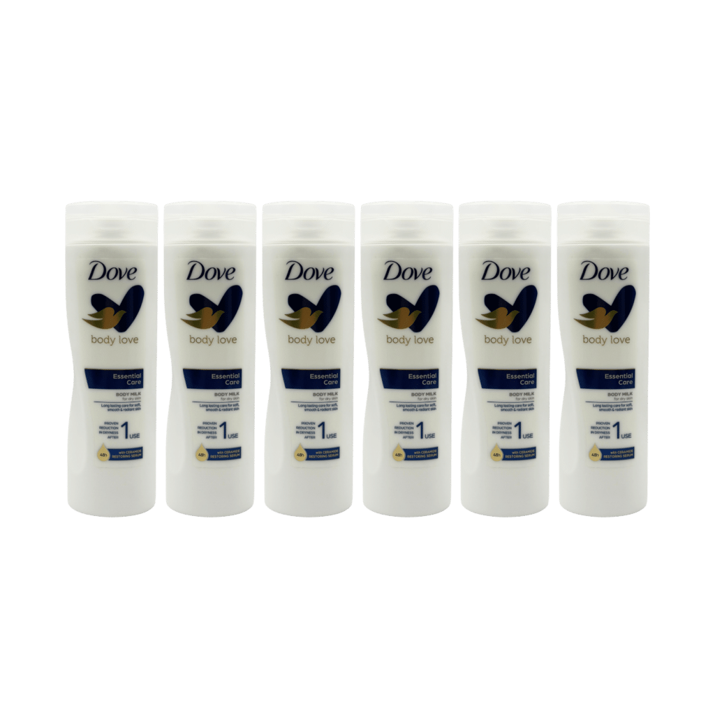 Dove Body Love Essential Care Body Milk 250ml - 6 Pack