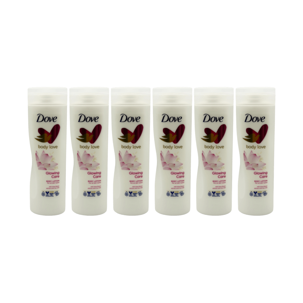 Dove Body Love Glowing Care Body Lotion 250ml - 6 Pack