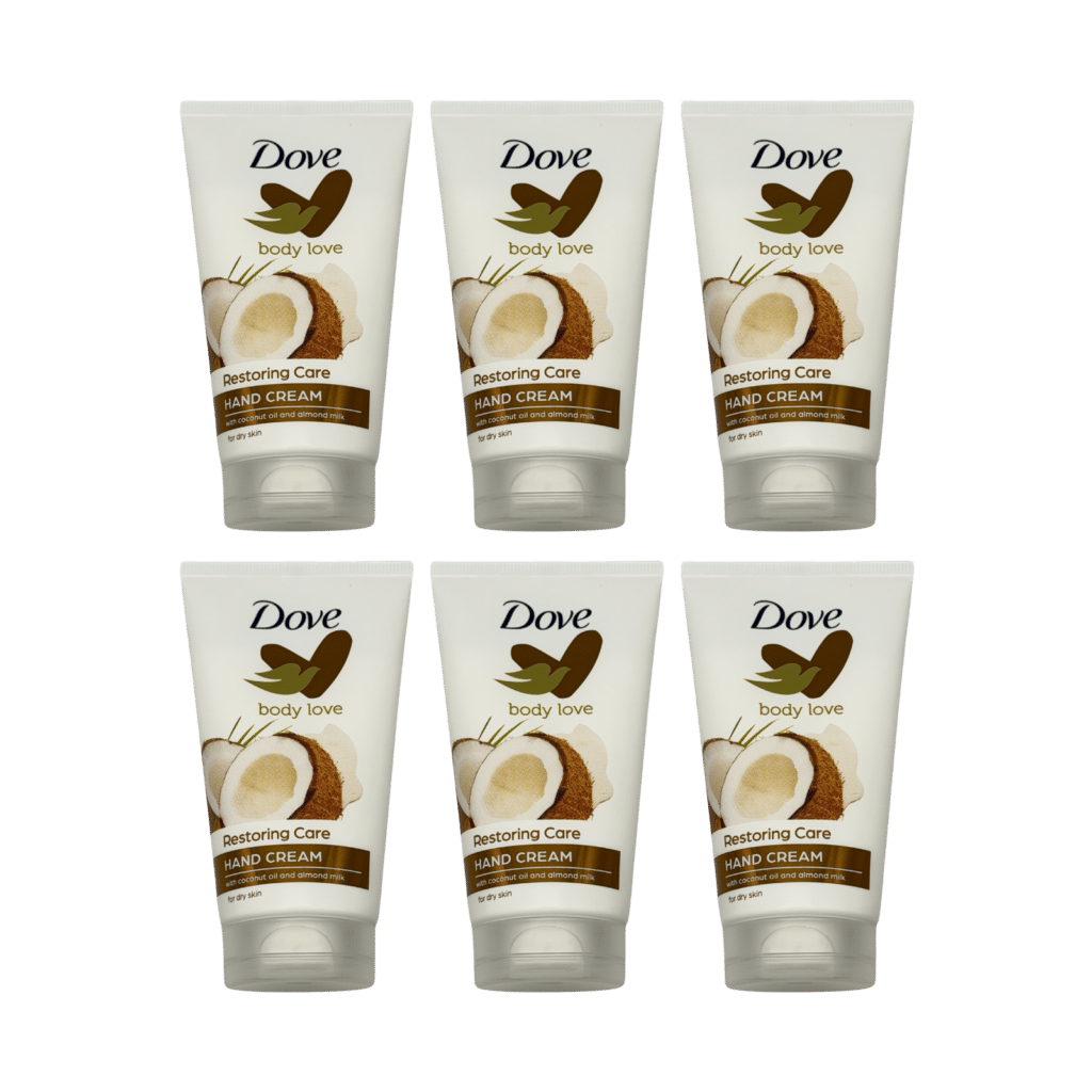 Dove Body Love Restoring Care Hand Cream 75ml - 6 Pack
