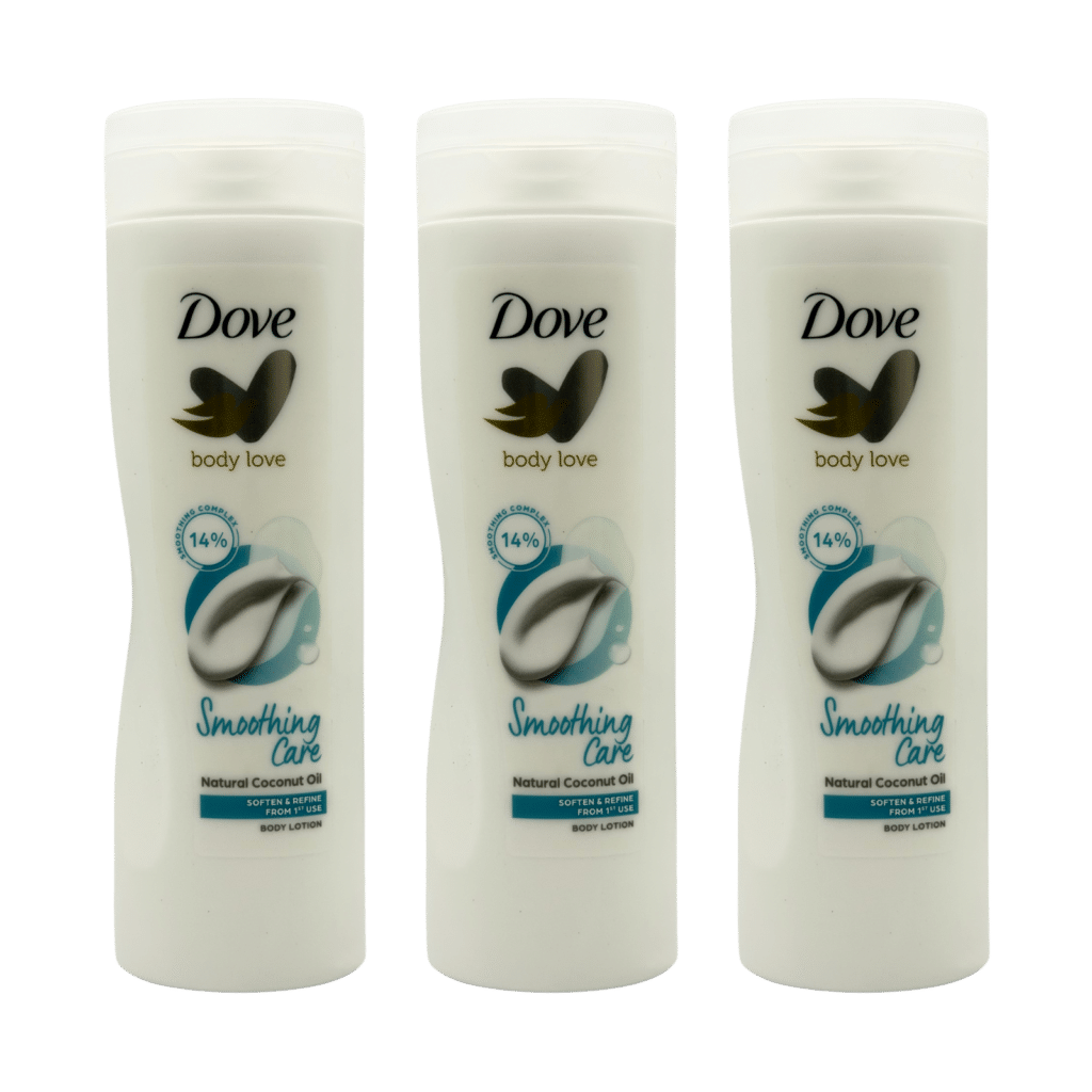 Dove Body Love Smoothing Care Body Lotion 250ml - 3 Pack