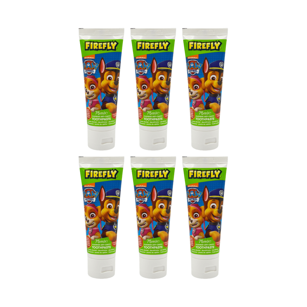 Firefly Paw Patrol Strawberry Children’s Toothpaste 75ml - 6 Pack