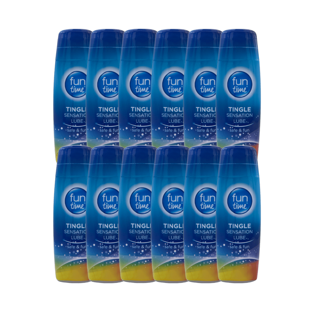 Fun Time Tingle Lubricant Gel 75ml - 12 Pack