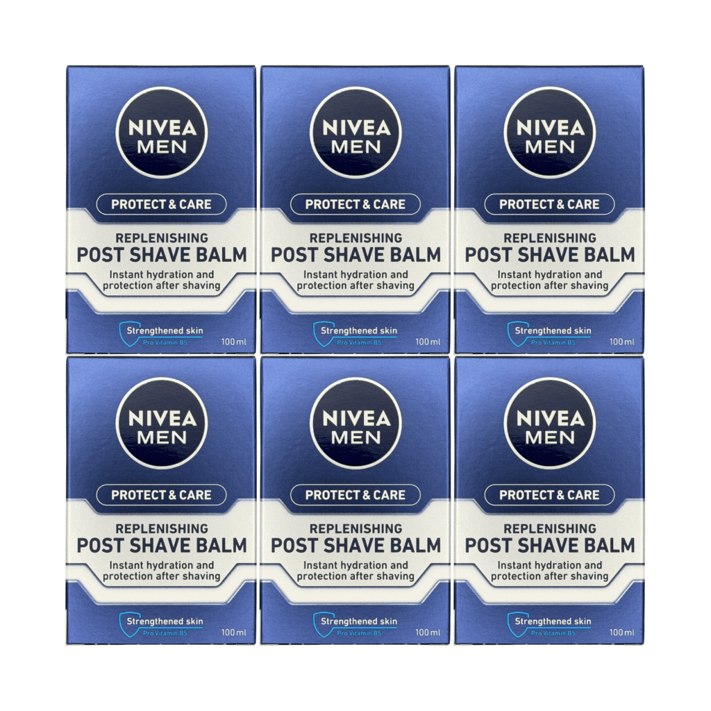 NIVEA MEN Protect & Care Replenishing Post Shave Balm 100ml - 6 Pack