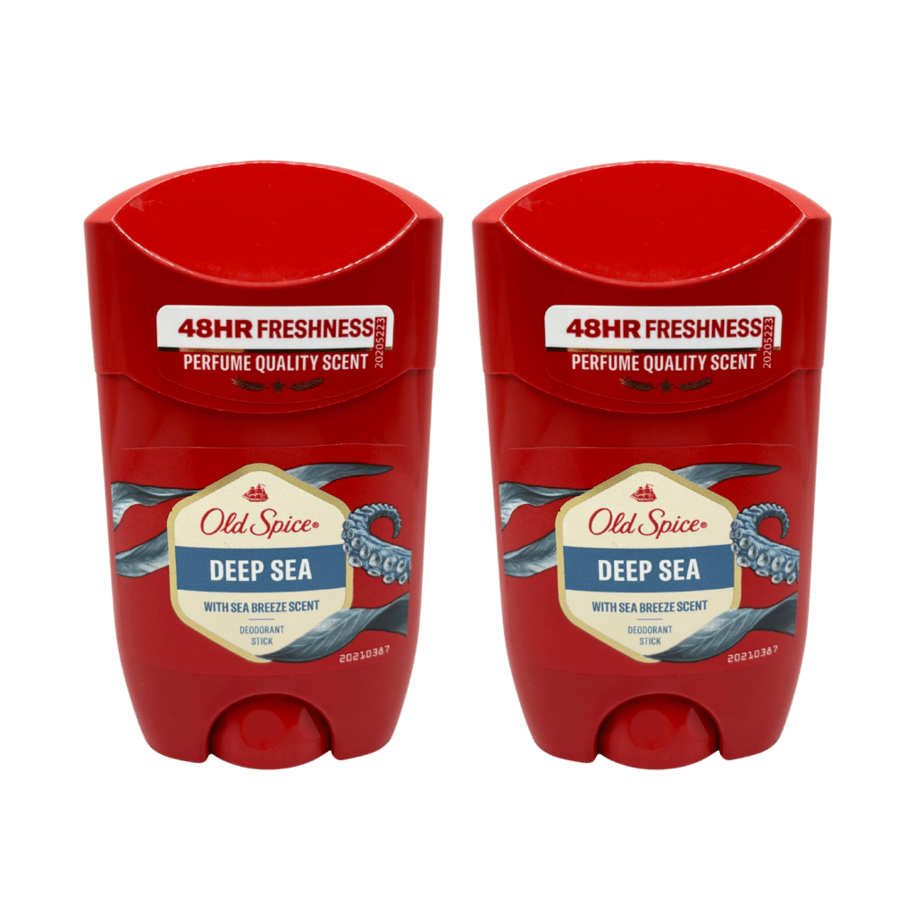 Old Spice Deep Sea Deodorant Stick for Men 50ml - 2 Pack