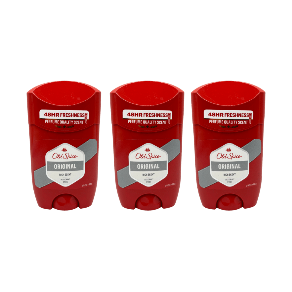 Old Spice Original Deodorant Stick for Men 50ml - 3 Pack