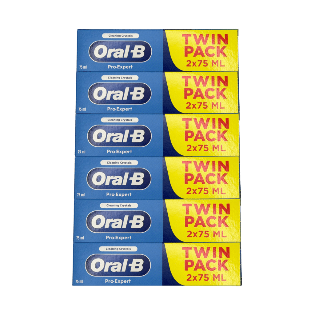 Oral-B Pro-Expert Professional Protection Toothpaste 12 x 75ml (6 Twin Packs)