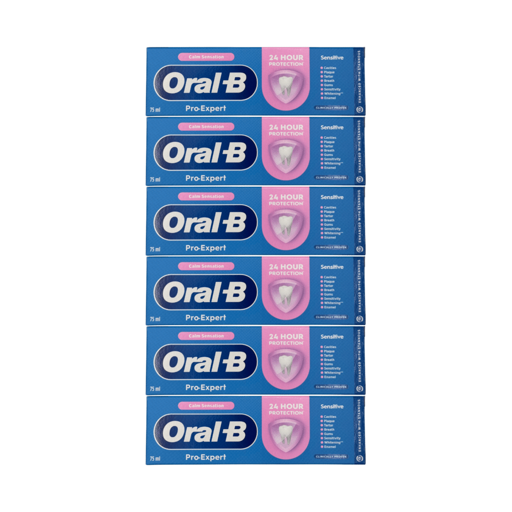Oral-B Pro-Expert Sensitive Toothpaste 75ml - 6 Pack
