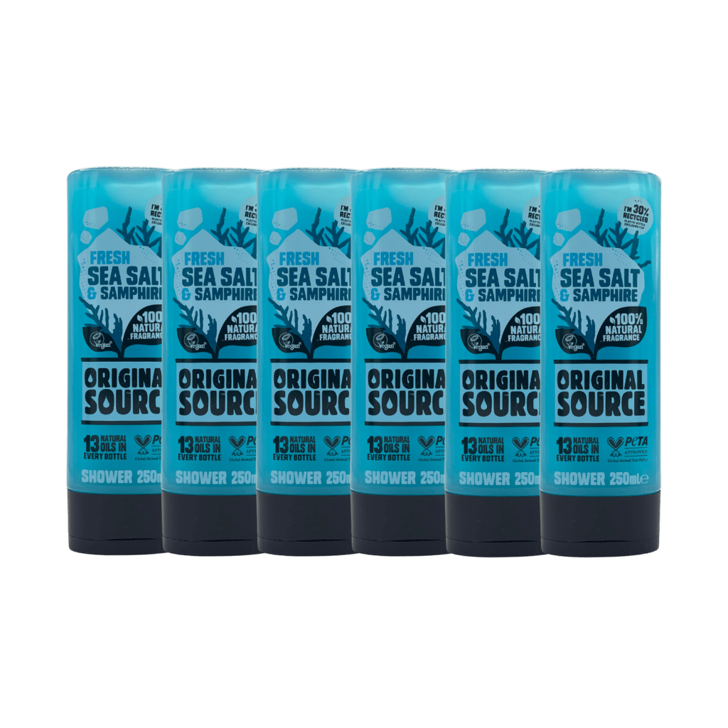 Original Source Fresh Sea Salt & Samphire Shower Gel 250ml - 6 Pack