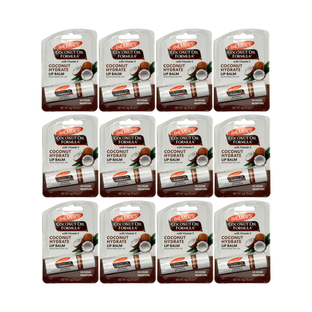 Palmer’s Coconut Oil Formula Coconut Hydrate Lip Balm 4g - 12 Pack