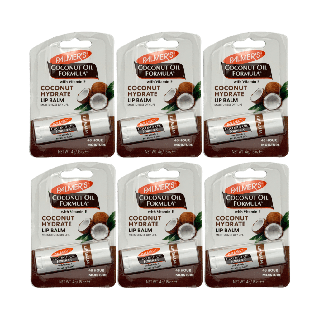 Palmer’s Coconut Oil Formula Coconut Hydrate Lip Balm 4g - 6 Pack