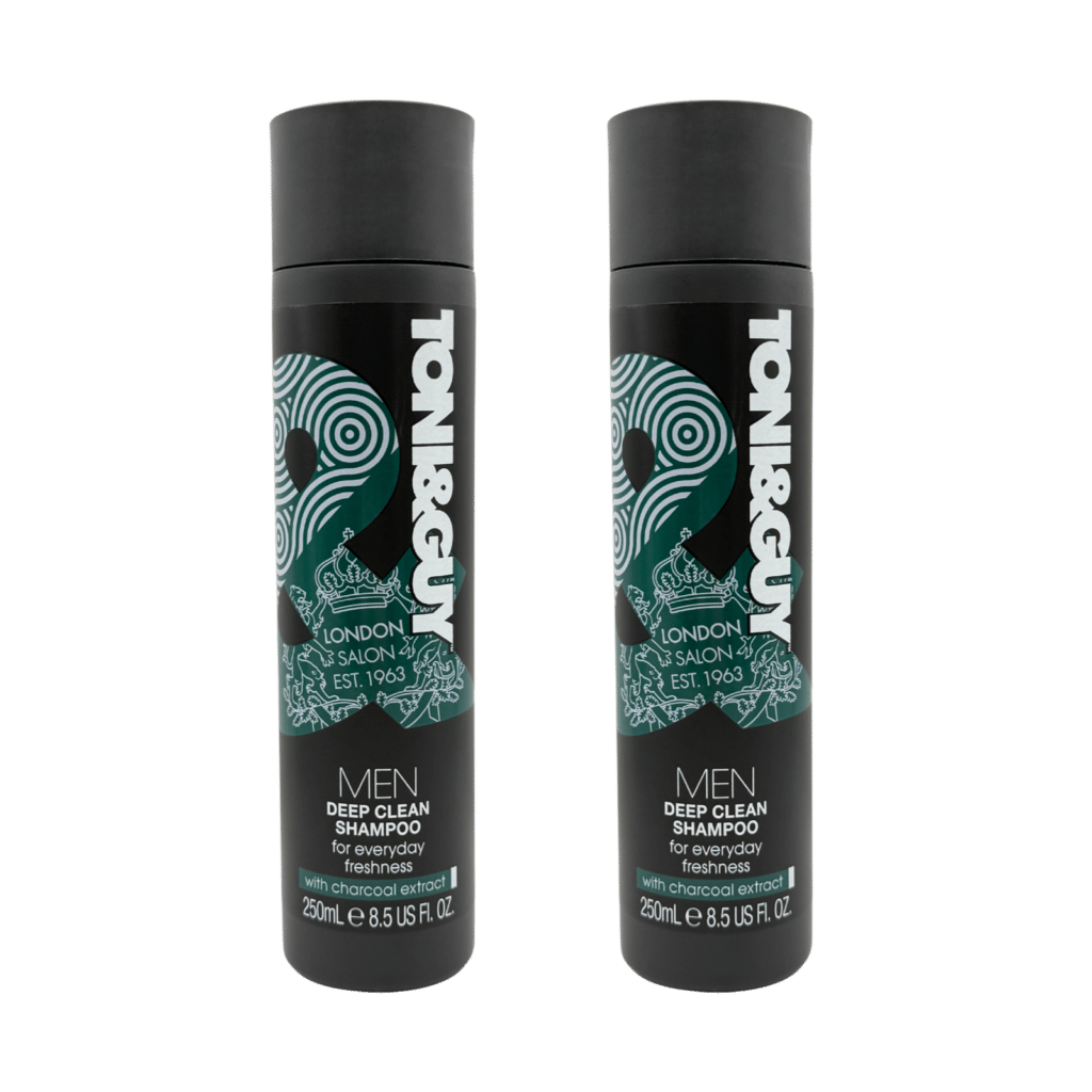 TONI&GUY Men Deep Clean Shampoo 250ml - 2 Pack