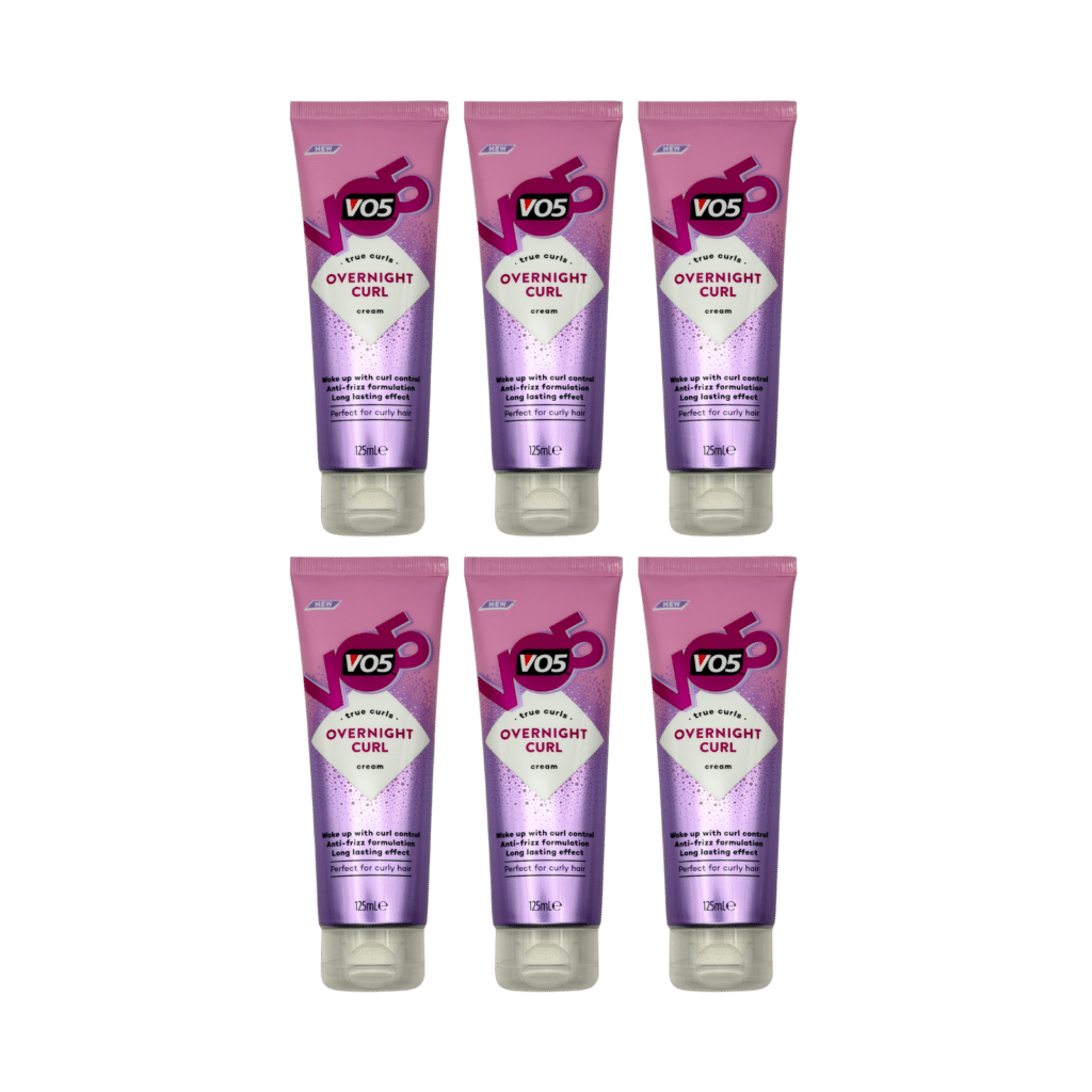 VO5 Overnight Curl Cream 125ml - 6 Pack
