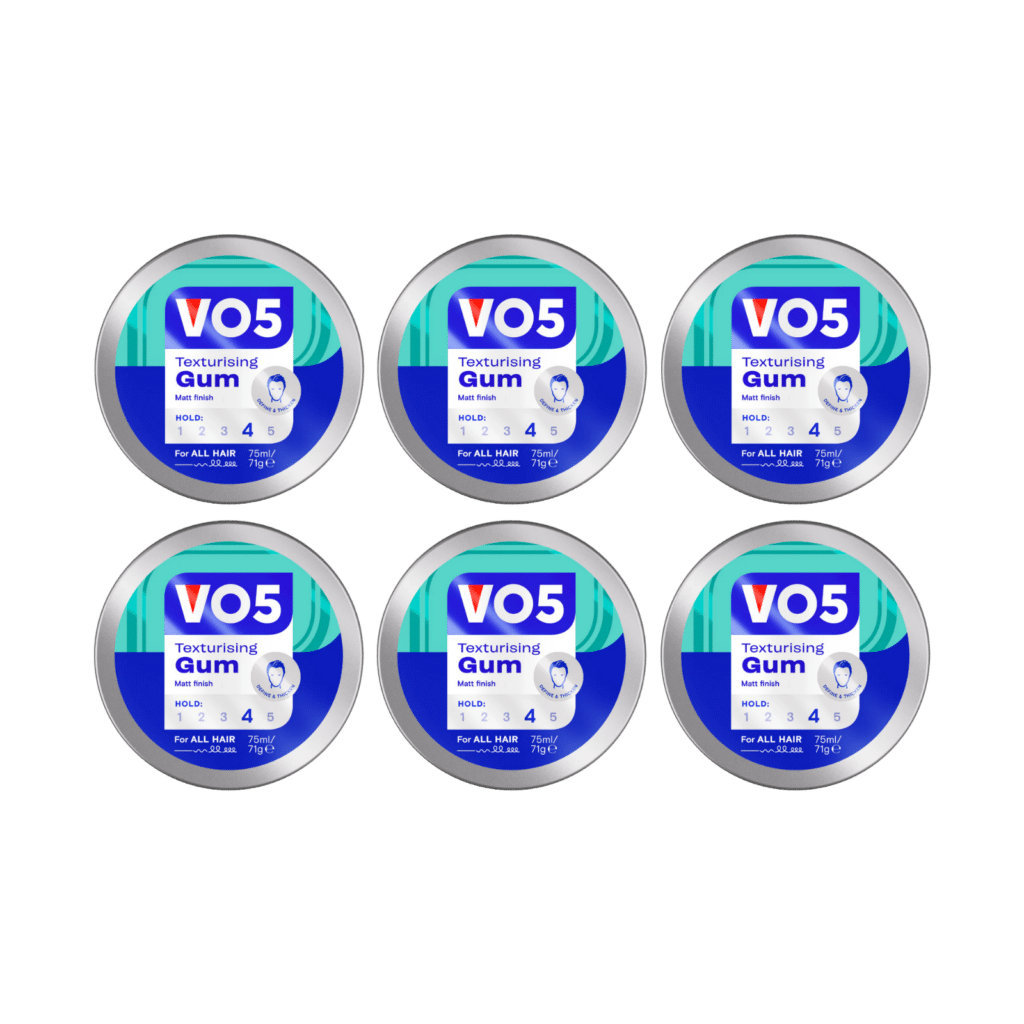 VO5 Texturising Gum 75ml - 6 Pack