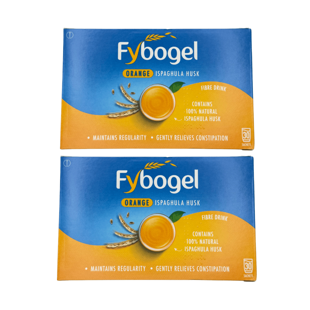 Fybogel Orange Ispaghula Husk Fibre Drink 30 Sachets - 2 Pack