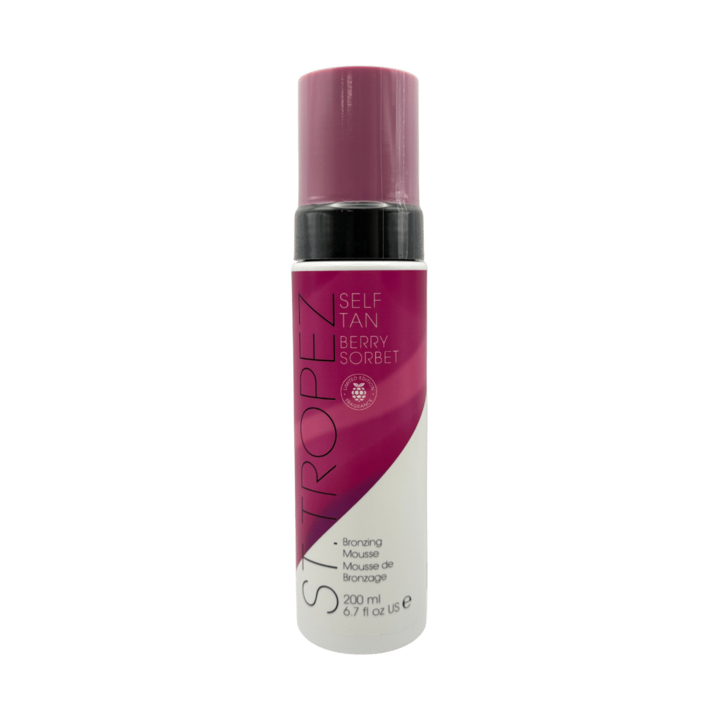 St.Tropez self tan berry sorbet bronzing mousse 200ml front view