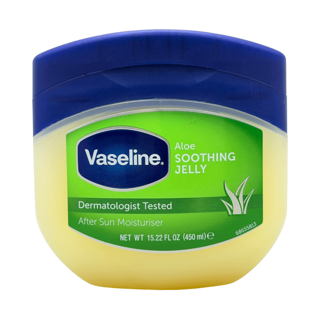 Vaseline aloe soothing jelly after sun moisturiser 450ml front view