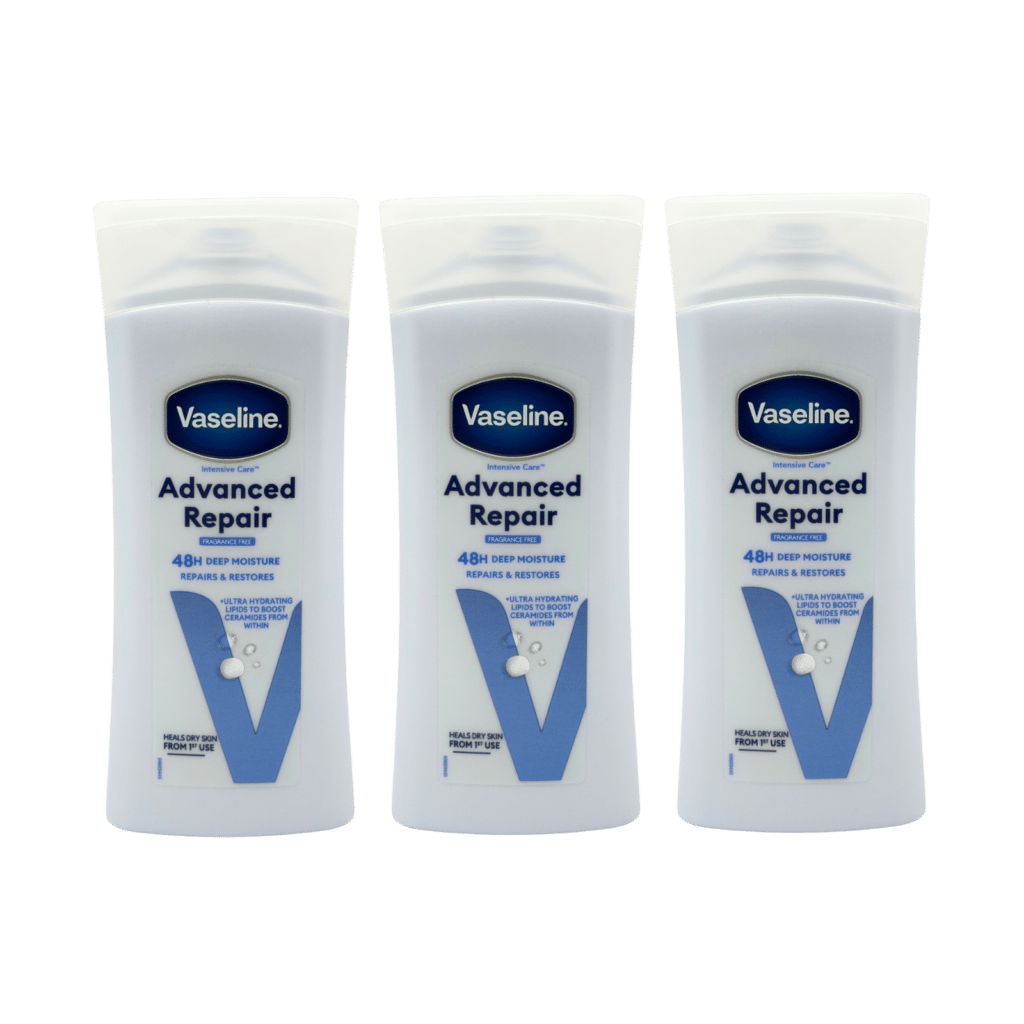 Vaseline Intensive Care Advanced Repair Body Lotion 200ml - 3 Pack