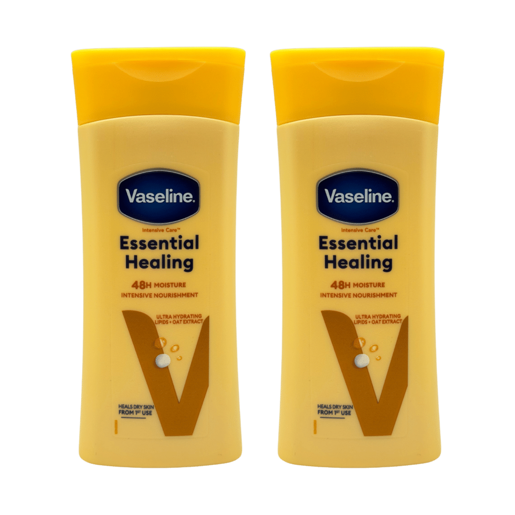 Vaseline Intensive Care Essential Healing Body Lotion 200ml - 2 Pack