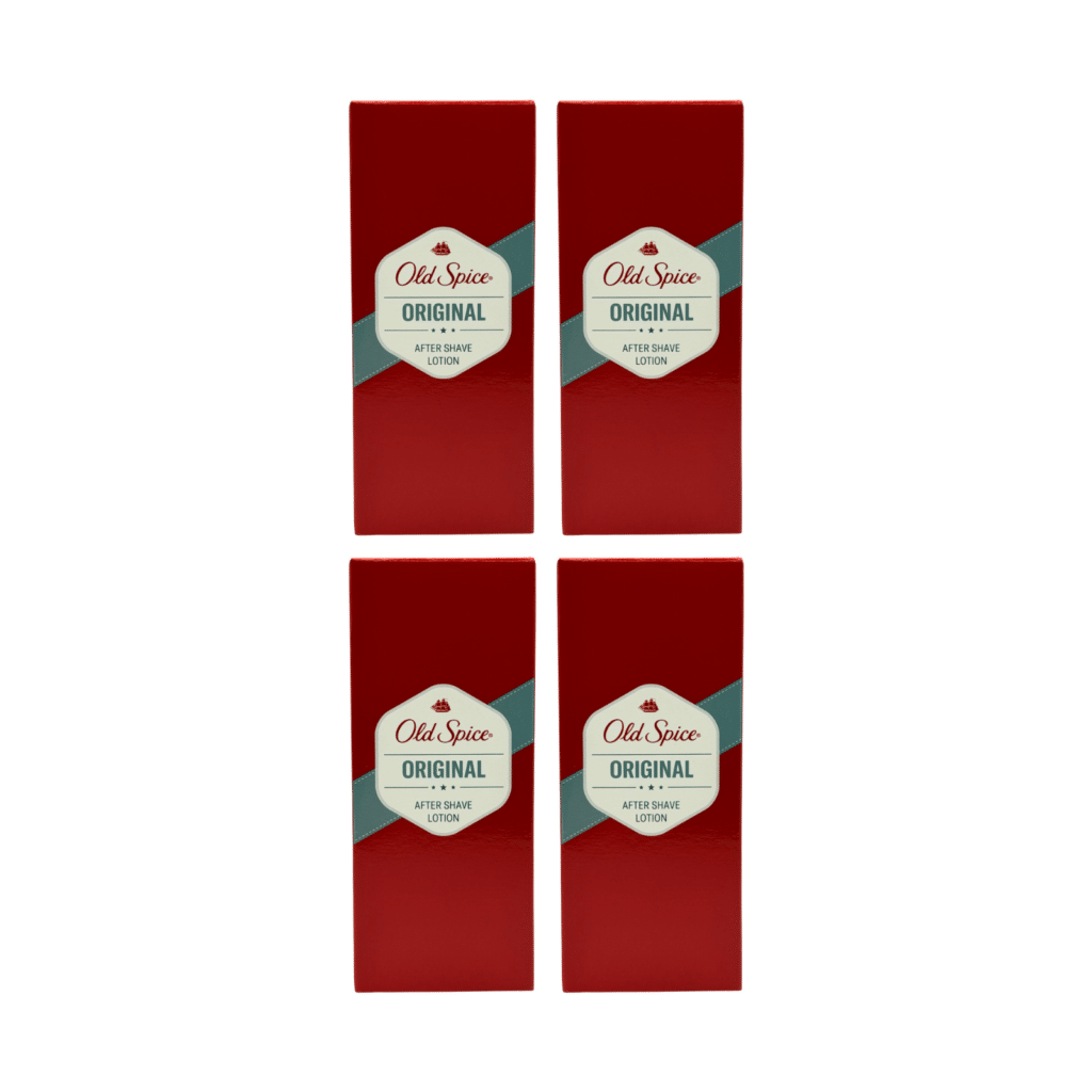 Old Spice Original After Shave Lotion 100ml - 4 Pack