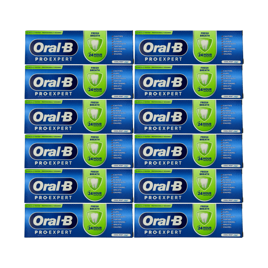 Oral-B Pro-Expert Fresh Breath Toothpaste 50ml - 12 Pack