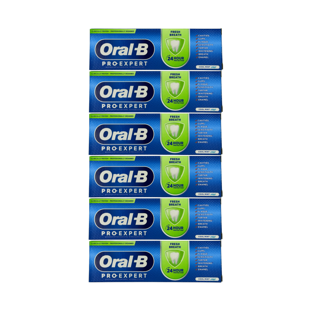 Oral-B Pro-Expert Fresh Breath Toothpaste 50ml - 6 Pack