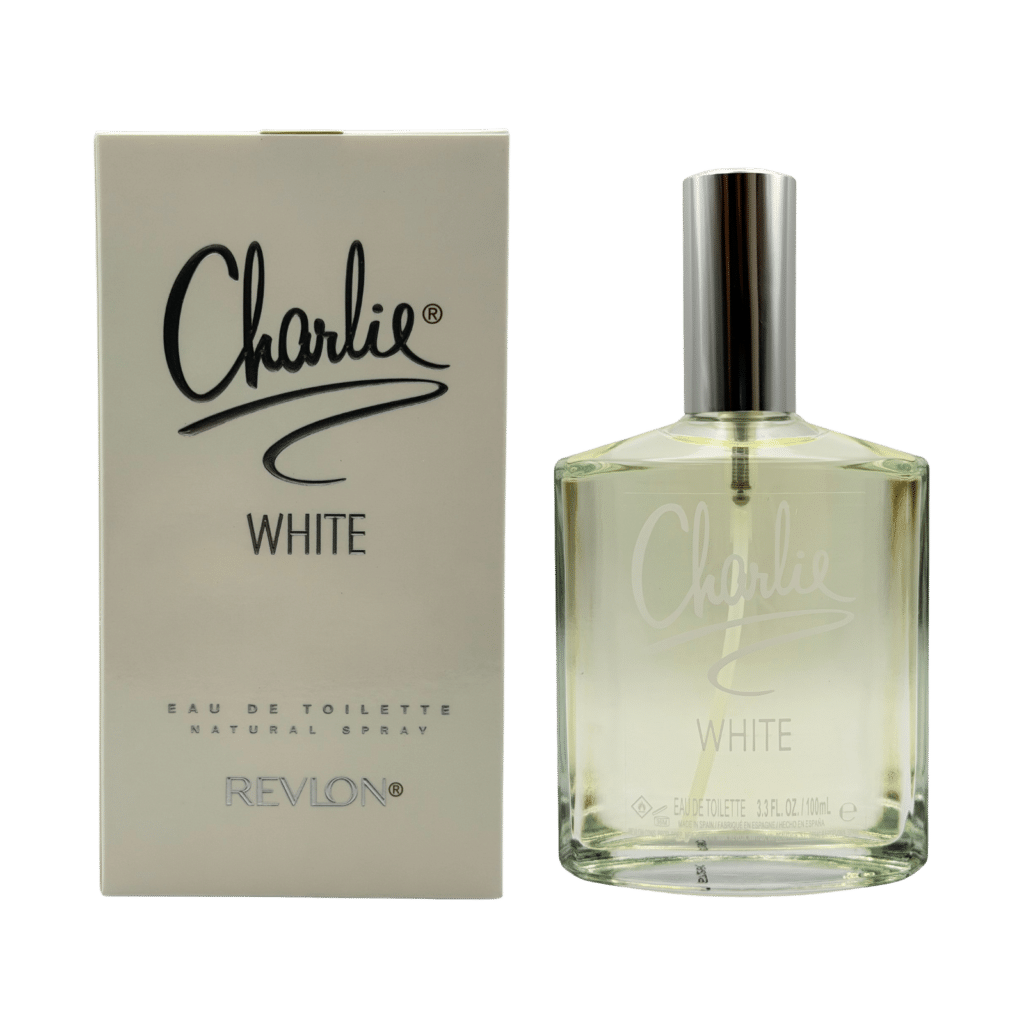 Revlon charlie white eau de toilette natural spray 100ml bottle and box
