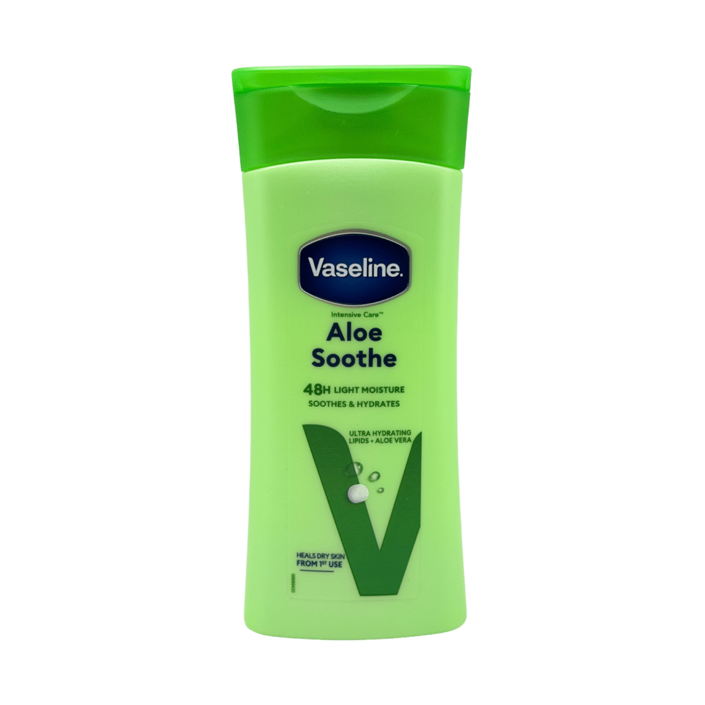 vaseline intensive care aloe soothe body lotion 200ml front view