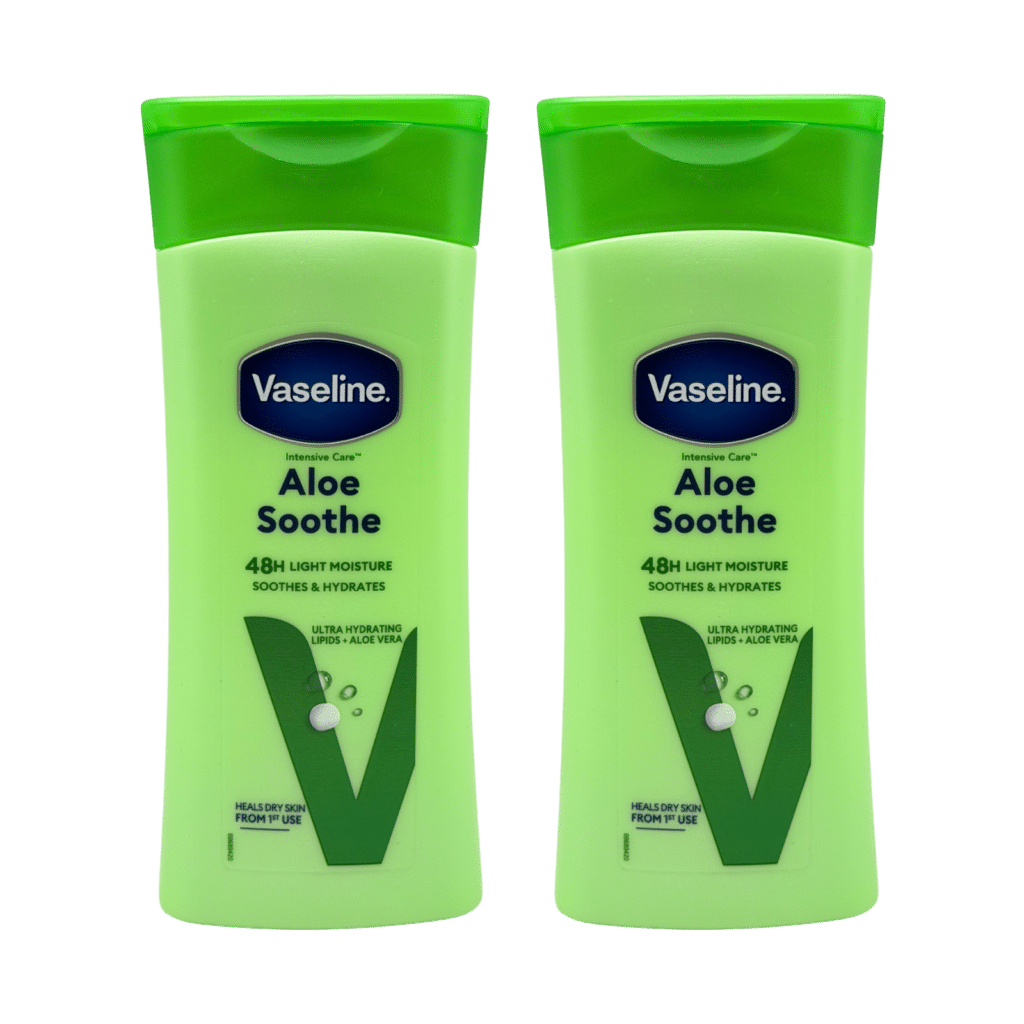 Vaseline Intensive Care Aloe Soothe Body Lotion 200ml - 2 Pack