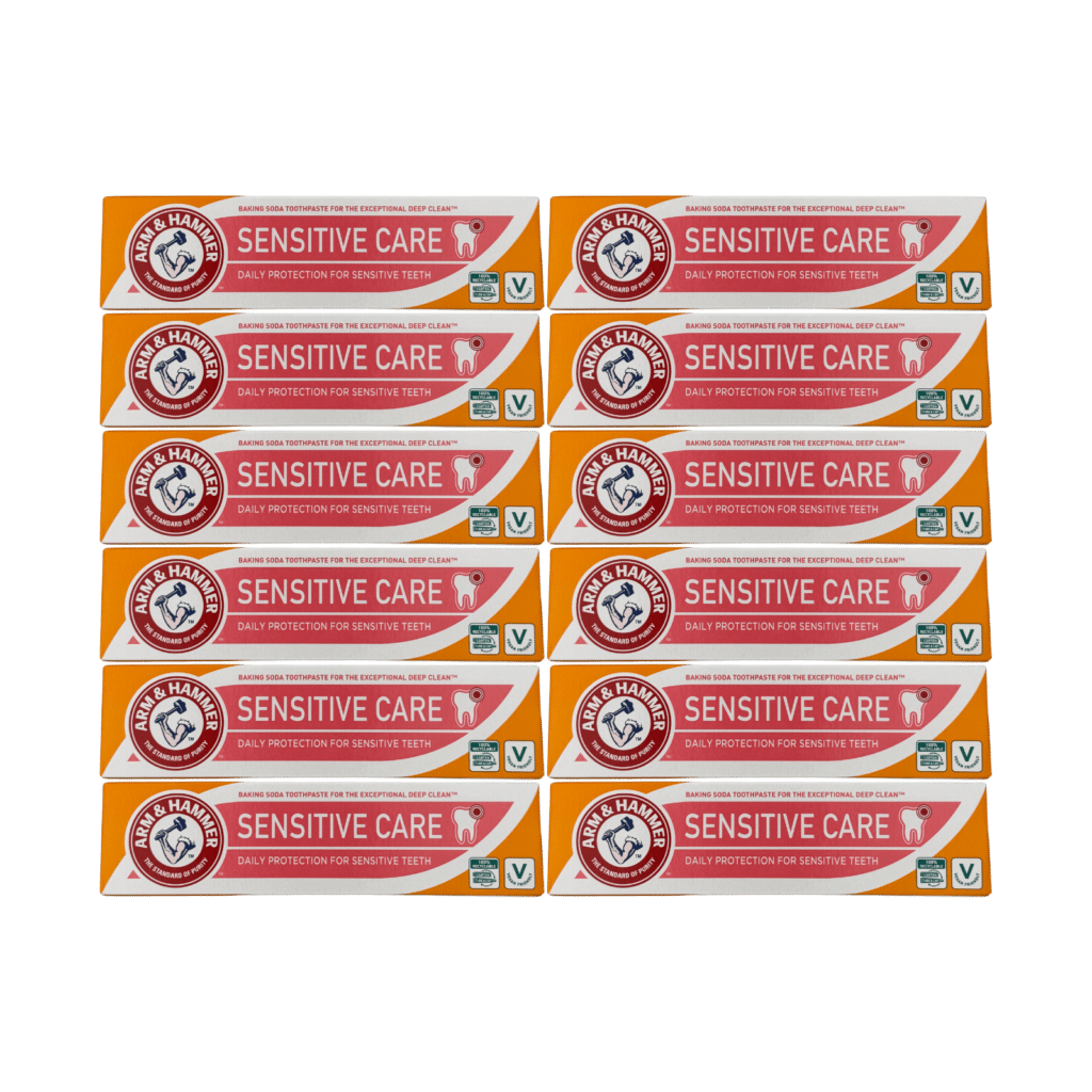 Arm & Hammer Sensitive Care Toothpaste 125g - 12 Pack
