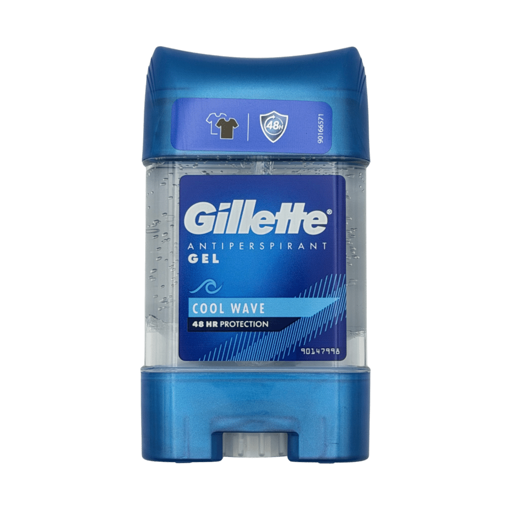 Gillette cool wave antiperspirant gel 70ml front view